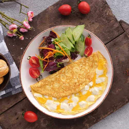 3 Peynirli Omlet